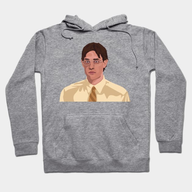 Jim as Dwight Hoodie by FutureSpaceDesigns